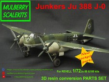 1/72 JUNKERS JU 388 J-0 NIGHT FIGHTER RESIN CONVERSION SET MULBERRY SCALE KITS