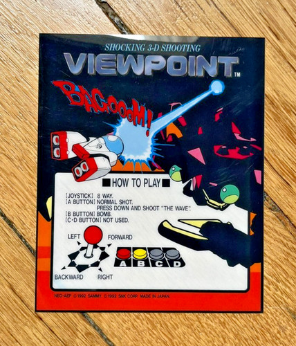 Mvs neo geo mini marquee - mini,