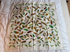 Hermes Carre 90 Plumes Scarf
