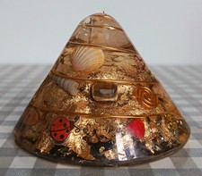 Belle Orgonite spirale cuivre