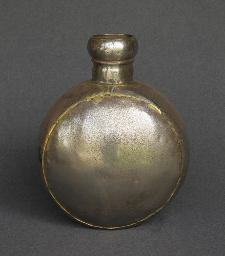 Inde ancienne gourde metal - ancienne,