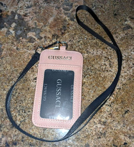 Gussaci badge holder - holder, with