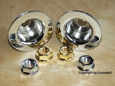 >chrome plated< cathedral plate VW_Golf 4, golf convertible, golf variant R32+1.8T + GTI gold + chrome
