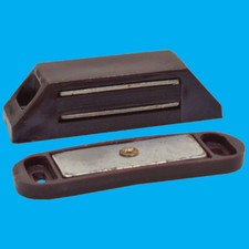 2x Marron Magnétique Résistant Catches, Placard Porte Garde-Robe, 6kg Tirer