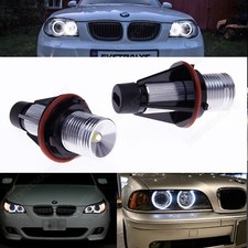 2 Ampoule LED Angel Eyes 3W Blanc Xenon Pour BMW E39 E81 E82 E87 E53 E83 E65 E66