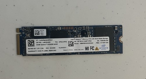 Intel optane h10 - intel,