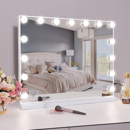 Miroir maquillage led lumineux - miroir,