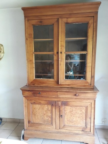Buffet vaisselier merisier - en,