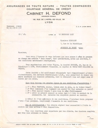 1957 assurances cabinet - 1957,