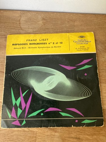 Disque vinyl liszt - disque,