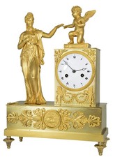 UNION AMOUR Kaminuhr Empire