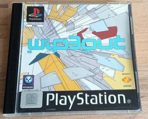 Playstation ps1 wip3out pal - ps1, [pal