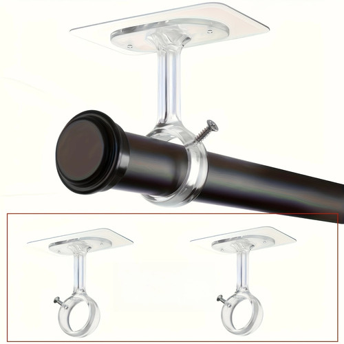 Support tringle rideau - , plafond