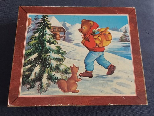 Ancienne boite bois 6 - boite, en