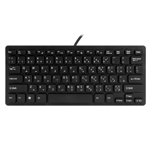 Clavier bilingue anglais - bilingue, /