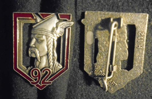 Insigne militaire 92 - militaire, –