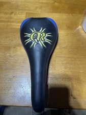 Vintage Cr-Mo Rail Saddle Road Bike Seat - Black - Fits Quintana Roo