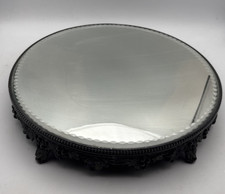 Antique Beveled Mirror Silver