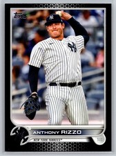 2022 Topps - Black #242 Anthony Rizzo  /71