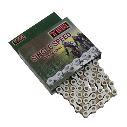 Chaine singlespeed blanc 112 - chaine,