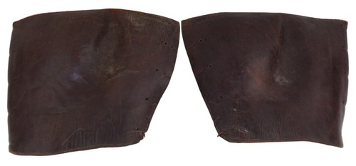Paire guêtres cuir - de,