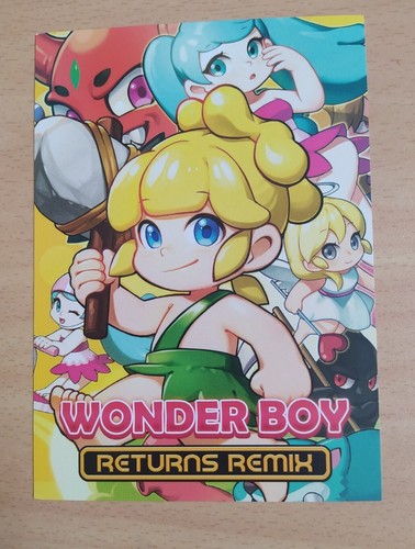 Carte postale wonder boy - carte,