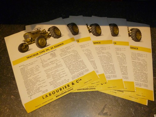 Feuillet publicitaire ancien - 1,