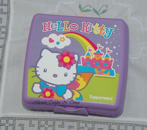 Tupperware hello kitty purple - hello,
