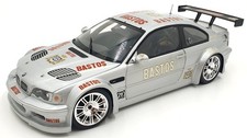 Minichamps 1/18 Scale  100 012100 - BMW M3 GTR Street 2001 Silver Bastos