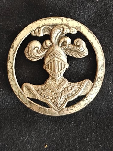 Insigne béret argenté