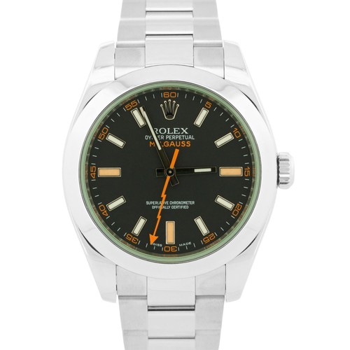 Rolex milgauss black green - black,