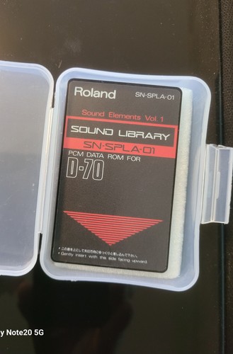 Carte sons roland d70 - carte,