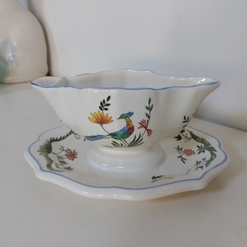 Sauciere oiseau paradis en - sauciere,