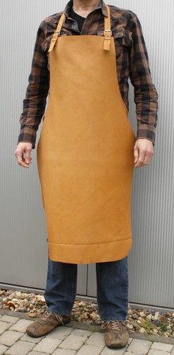 Solide cuir véritable tablier - solide,