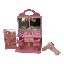 Vintage Barbie STYLING SALON 1987 Blow Dryer & Accessories
