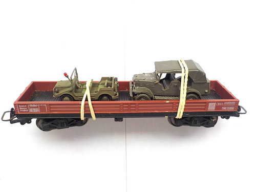 Wagon jouef marchandise plat - jouef,