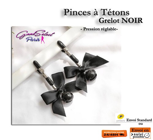 Pinces tétons grelot - pinces,
