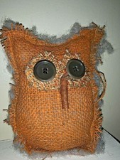 Vintage Primitive DOLL Burlap