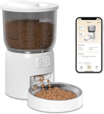 Balimo Distributeur Automatique de Croquettes 3L WiFi pour Chats et Chiens