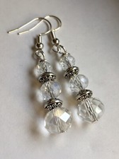Austria Crystal Dangle Earrings 