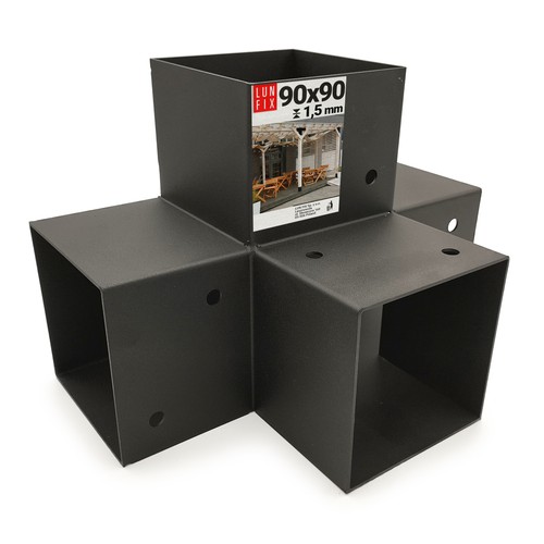 Support poteau bois - , 90°