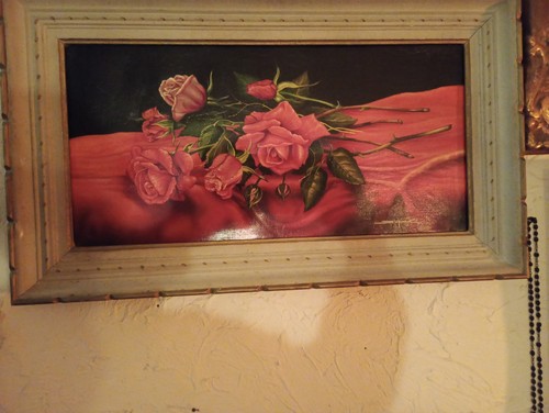 Tableau ancien huile sur - huile,