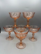 6 coupes à champagne ROSALINE