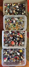 Rare Large Lot of Antique French Antique Pearl Debris 2