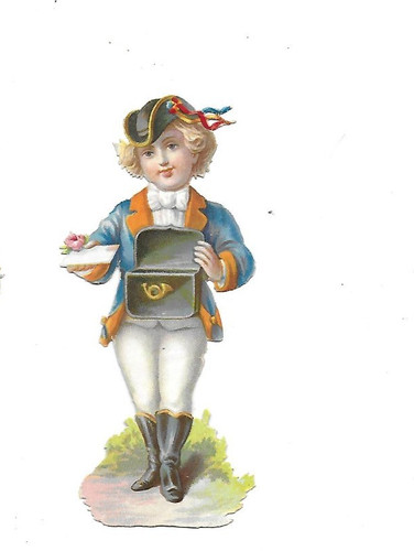 Ancien chromo découpis - ancien,