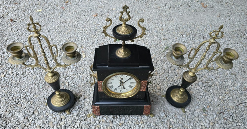 Ancienne pendule cheminee - pendule, de
