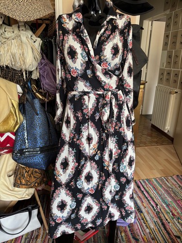 Robe portefeuille mng taille - robe, m