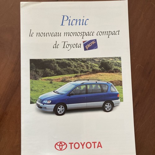 Toyota picnic 1997 catalogue - toyota,