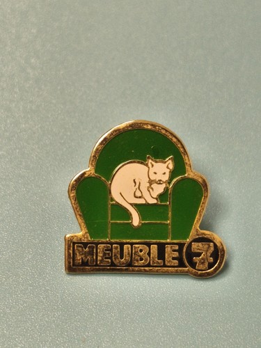 Pin vintage meuble chat - pin's, 7