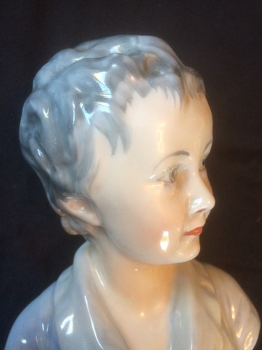 Buste porcelaine antique - en,